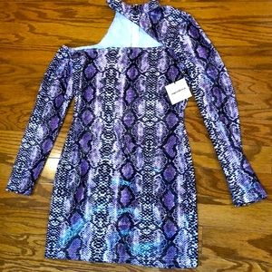 Super down dress with tags